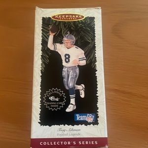 Troy Aikman, Hallmark keepsake Christmas Ornament from 1996.